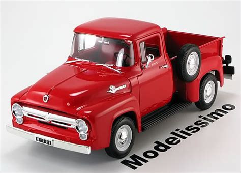 Ford F 100 Pick Up 1956 Rot Welly 118 No19831wr Metall Price