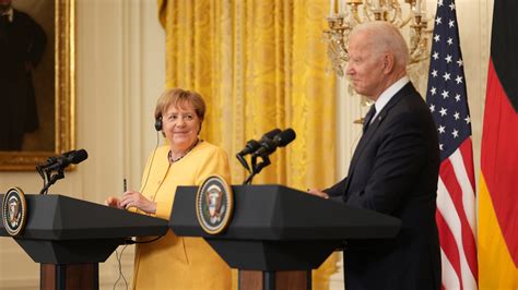 Biden And Merkel Work To Strengthen Ties The New York Times