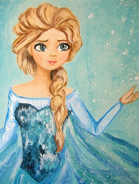 Painting Of Disney Princess At Explore Collection