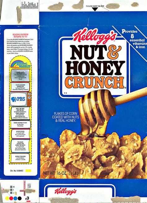 Kelloggs Nut And Honey Crunch I 1990 ♦ ♦ The Flickr