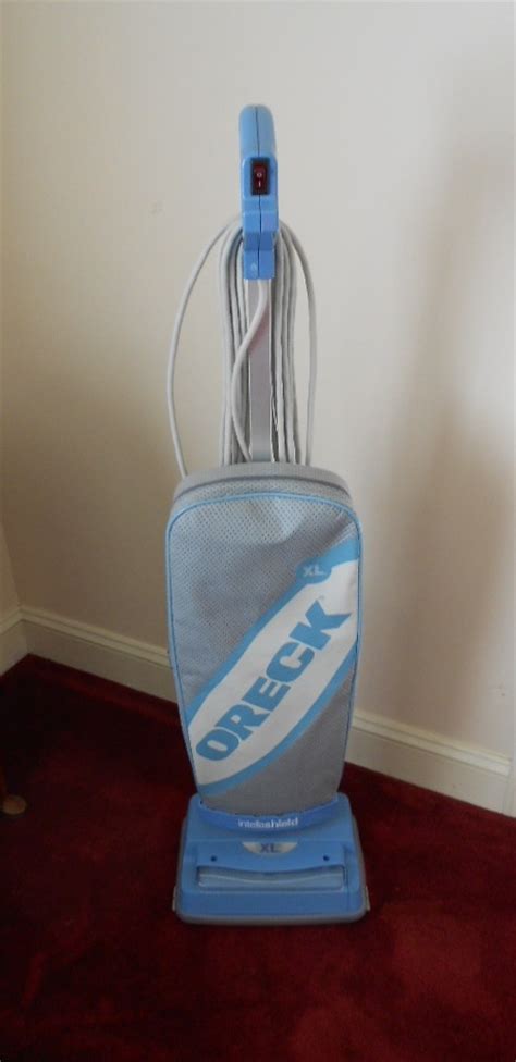 Oreck Intellashield Xl Upright Vacuum Cleaner Blue Ebay