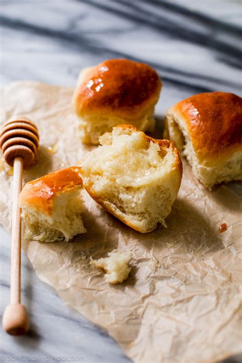 soft fluffy tried and true honey butter dinner rolls recipe on step