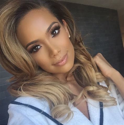 Erica Mena Breaks The Internet In A Skimpy Golden Swimsuit By The Pool Check Out The Thirst