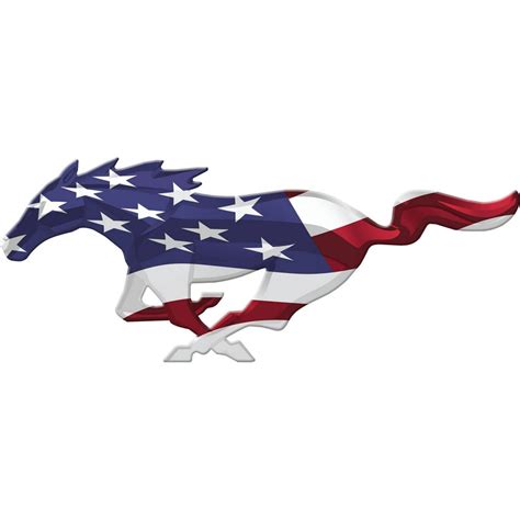 12 Ford Mustang Unites Usa Flag Wall Art By Next Innovations Walmart