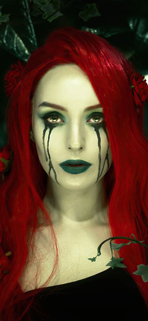 1242x2688 Poison Ivy Cosplay 4k Iphone Xs Max Hd 4k Wallpapers Images