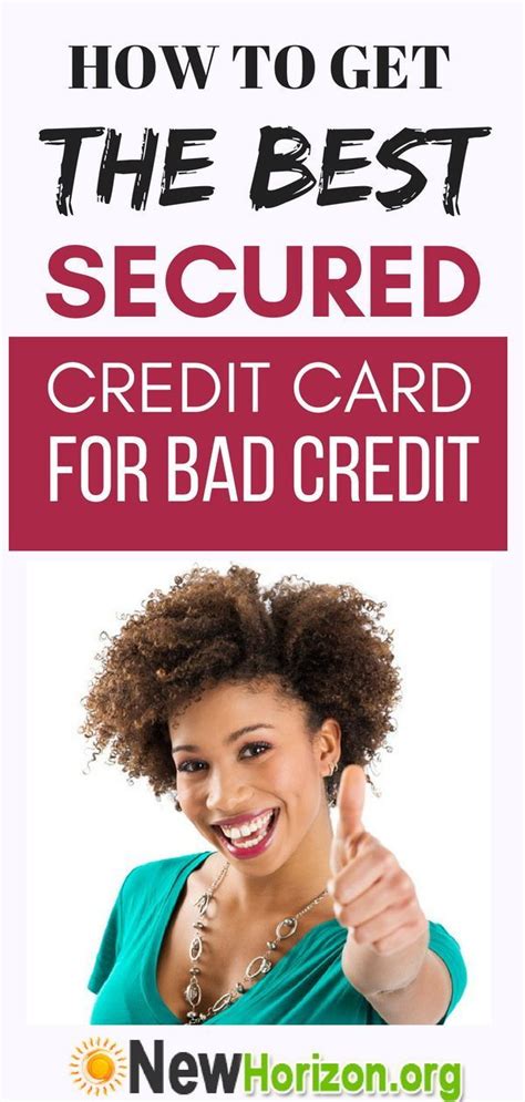 These get included in your credit report where credit reporting agencies (cra) compile your history as a borrower. How To Get The Best Secured Credit Card for Bad Credit | Bad credit credit cards, Balance ...