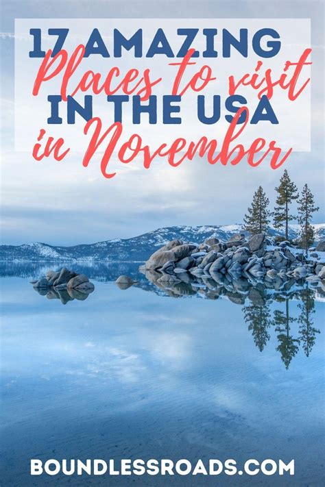 The 17 Best Places To Visit In November In Usa