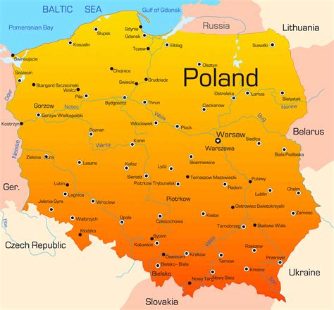 Poland Map Guide Of The World