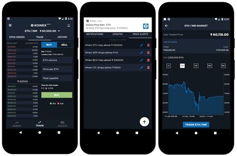 For example, it still lacks the ability to display the notification organized under a proper set of categories, like games, productivity, social etc. Koinex Android app with custom price alerts, fingerprint ...