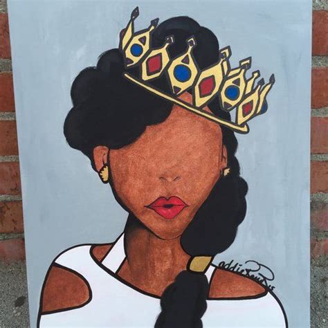 Check spelling or type a new query. black queen artwork art print | Afro art, Afro art ...