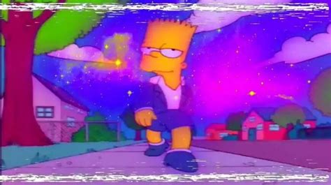 Vaporwave Los Simpson