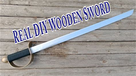 How To Make The Best Wooden Saber Sword For Under 10 Easy Tutorial