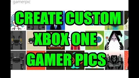 › custom gamerpic xbox maker. How To Create a Custom XBOX ONE Gamer Picture - YouTube
