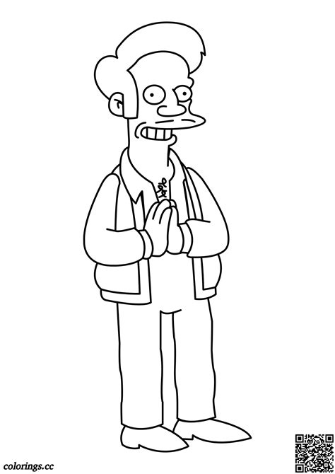 Plantilla De Jonah De Los Simpsons Para Colorear Loca