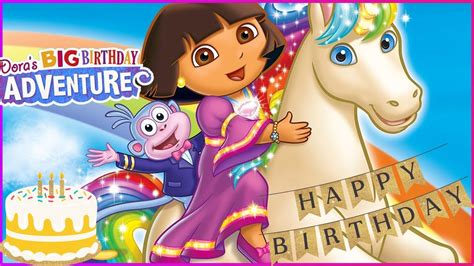 Dora S Big Birthday Adventure Story Dora The Explorer Gameplay
