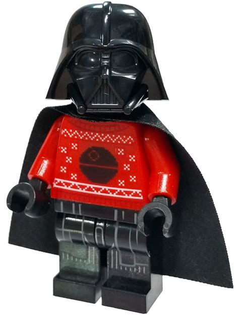 Lego Star Wars Darth Vader Minifigure Red Christmas Sweater With Death