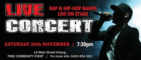 Rap And Hip Hop Concert Melbourne Eventfinda