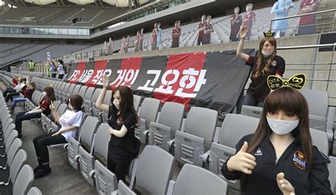 South Korean Soccer Club Apologizes For Putting Sex Dolls In Stands Washington Times