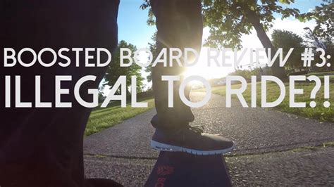 Boosted Board Illegal To Ride Electric Longboards Are Illegal