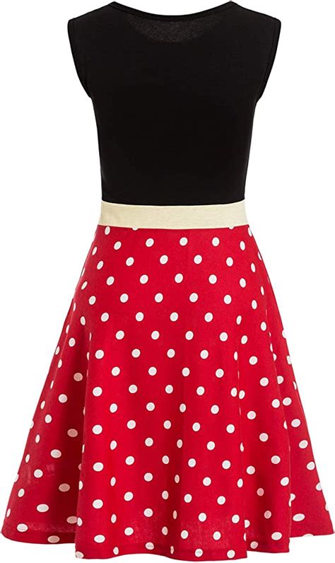 disney s minnie mouse a collection by lc lauren conrad open back print dress women s