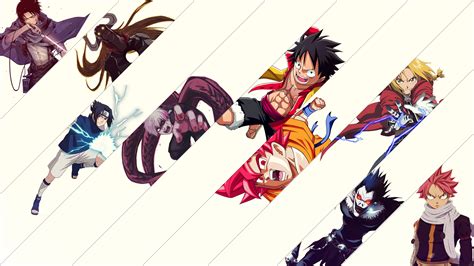 Anime Crossover 4k Ultra Hd Wallpaper By Leroiborgne