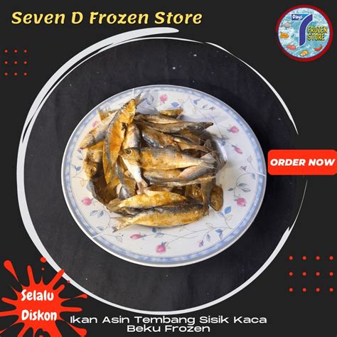 Jual Ikan Asin Tembang Sisik Kaca Beku Frozen Shopee Indonesia