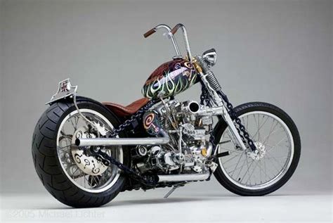 Hand tooled leather saddle by cox. Indian Larry, Chain of Mystery | Cool bikes