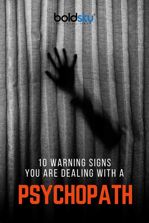 10 Warning Signs You Are Dealing With A Psychopath