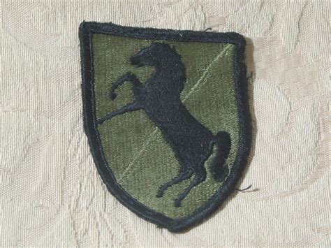 Military Shoulder Patch 11th Armored Cavalry Assault Regiment Vietnam
