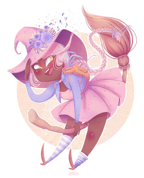 Pastel Witch On Behance Witch Art Witch Drawing Anime