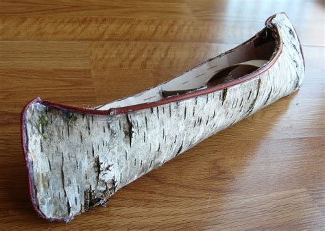 Making A Miniature Birch Bark Canoe Building Your Own Canoe
