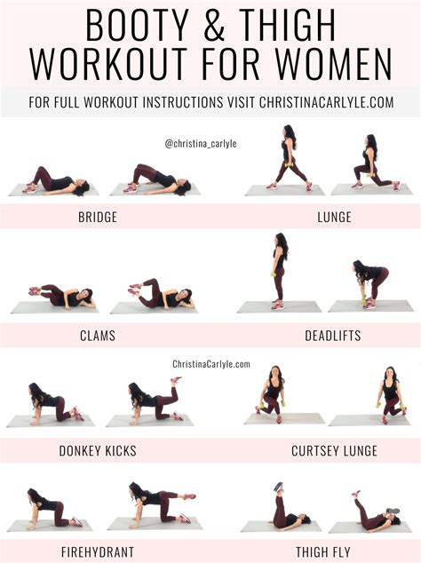 Easy Butt And Thigh Workout For A Bigger Butt And Toned Thighs