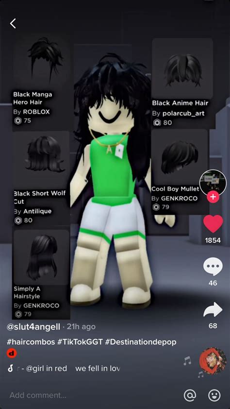 An Animated Image Of A Person With Long Hair And Green Shirt Standing