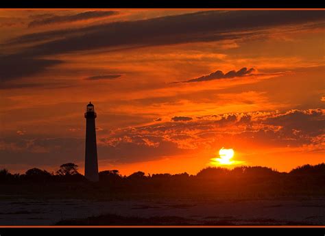 Lighthouse Sunset Cape May Nj Cape May Lighthouse Nj Flickr