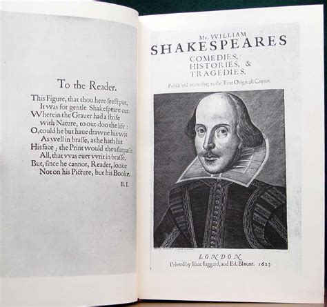 The First Folio The Norton Facsimile By Shakespeare William 1996
