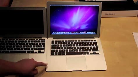 Apple Macbook Air 13 Inch Vs Macbook Air 116 Inch German Youtube