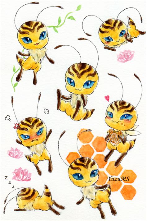 Bee Kwami Miraculous Ladybug Shabiki Art 39716884 Fanpop
