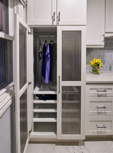 Maybe you would like to learn more about one of these? Custom Laundry Drying Cabinet with Pullout Racks ...