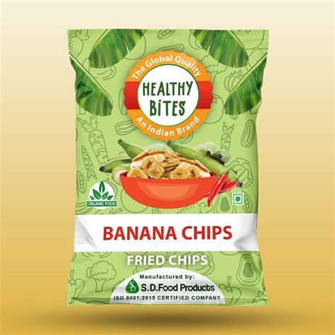 Healthy Bites Spicy Raw Banana Chips Packaging Type Packet Packaging Size 100 Gms Rs 80