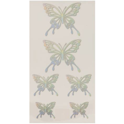 Iridescent Butterflies Self Adhesive Wall Art Hobby Lobby 2236875