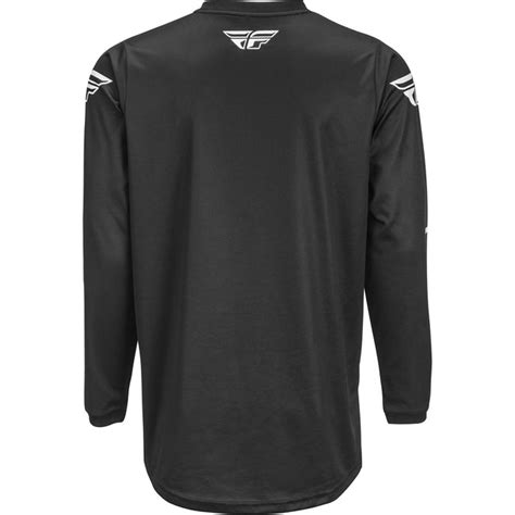 fly racing 2022 universal bmx race jersey black white at jandr bicycles jandr bicycles inc