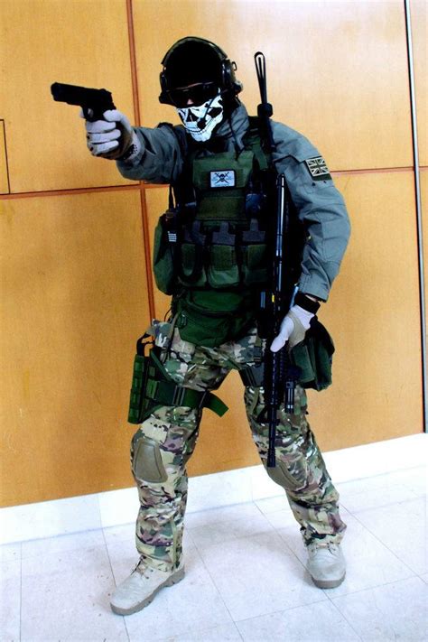 Cod Modern Warfare 2 Ghost Comic Fiesta 2011 By Hangmen13 On Deviantart