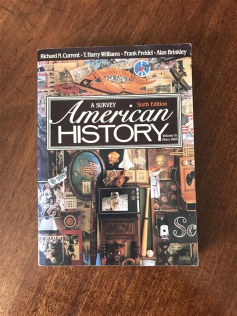 American History A Survey Tantalus Books