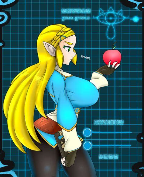 rule 34 1girls apple attribute slider breast expansion breasts breath of the wild demigoddess