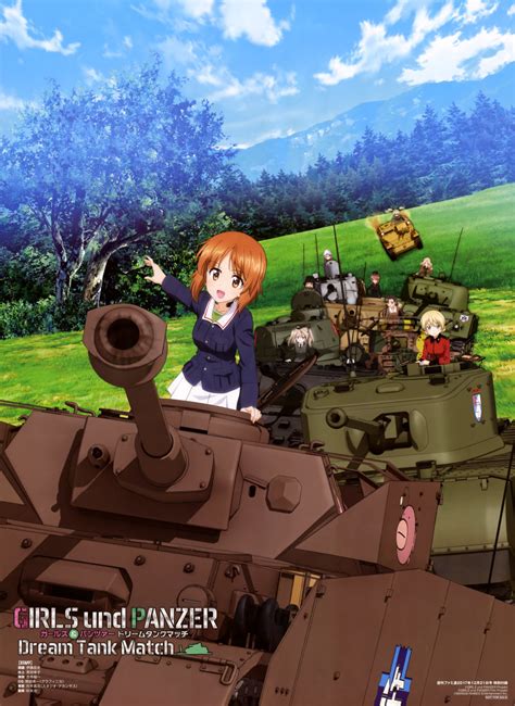 Itou Takeshi Anchovy Girls Und Panzer Bt 42 Churchill Tank Darjeeling Girls Und Panzer