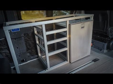 It is considered a breakthrough in kitchen cabinetry world as alomacs imply higher technology. Extruded aluminum galley framing - DIY Sprinter camper van ...