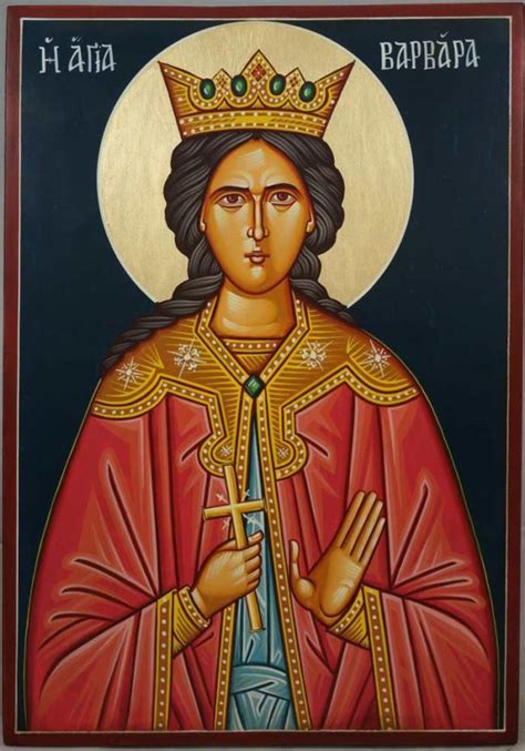 St Barbara Orthodox Icon Blessedmart