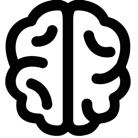 Brain Icon Vector Free Icons Library
