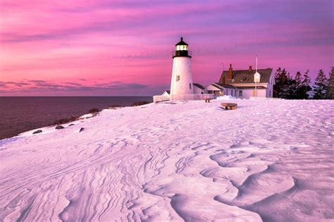 All Photos Winter Sunrise Sunrise Lighthouse Pictures