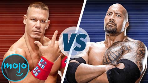 Cena and riddle in raw dark match keith lee to address wwe absence tap in for the latest wrestling buzz. John Cena VS The Rock | WatchMojo.com